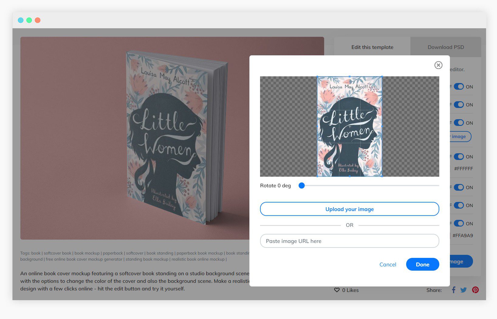 Download Create a Mockup in Seconds | Mediamodifier Mockup ...