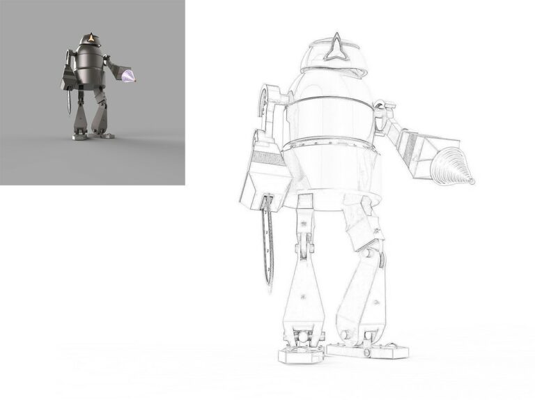 Technical Sketch Online Photo Effect Free Tool Mediamodifier