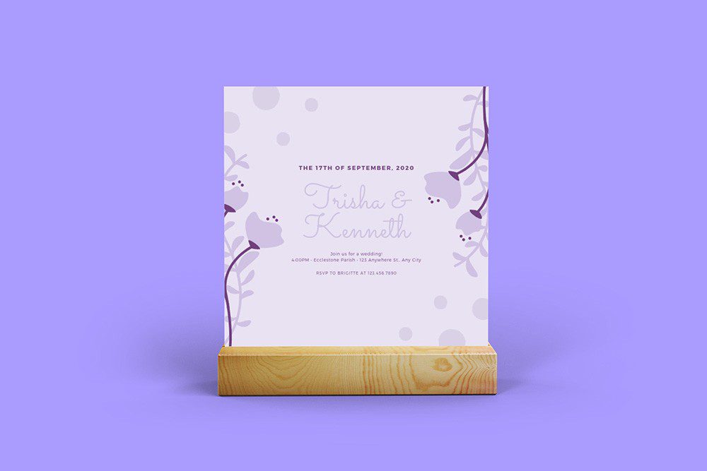 square-postcard-wedding-invitation-on-wood-holder-PNG-mockup-generator-photoshop-template-1-