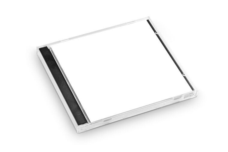 Custom CD Case Label Mockup Maker Mediamodifier