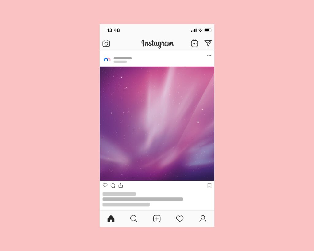 Download Instagram Post Advertisement Mockup Maker Mediamodifier