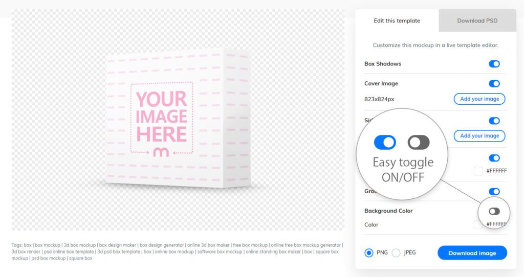 Make a PNG Transparent  Mock Up Products, Create Branding Assets