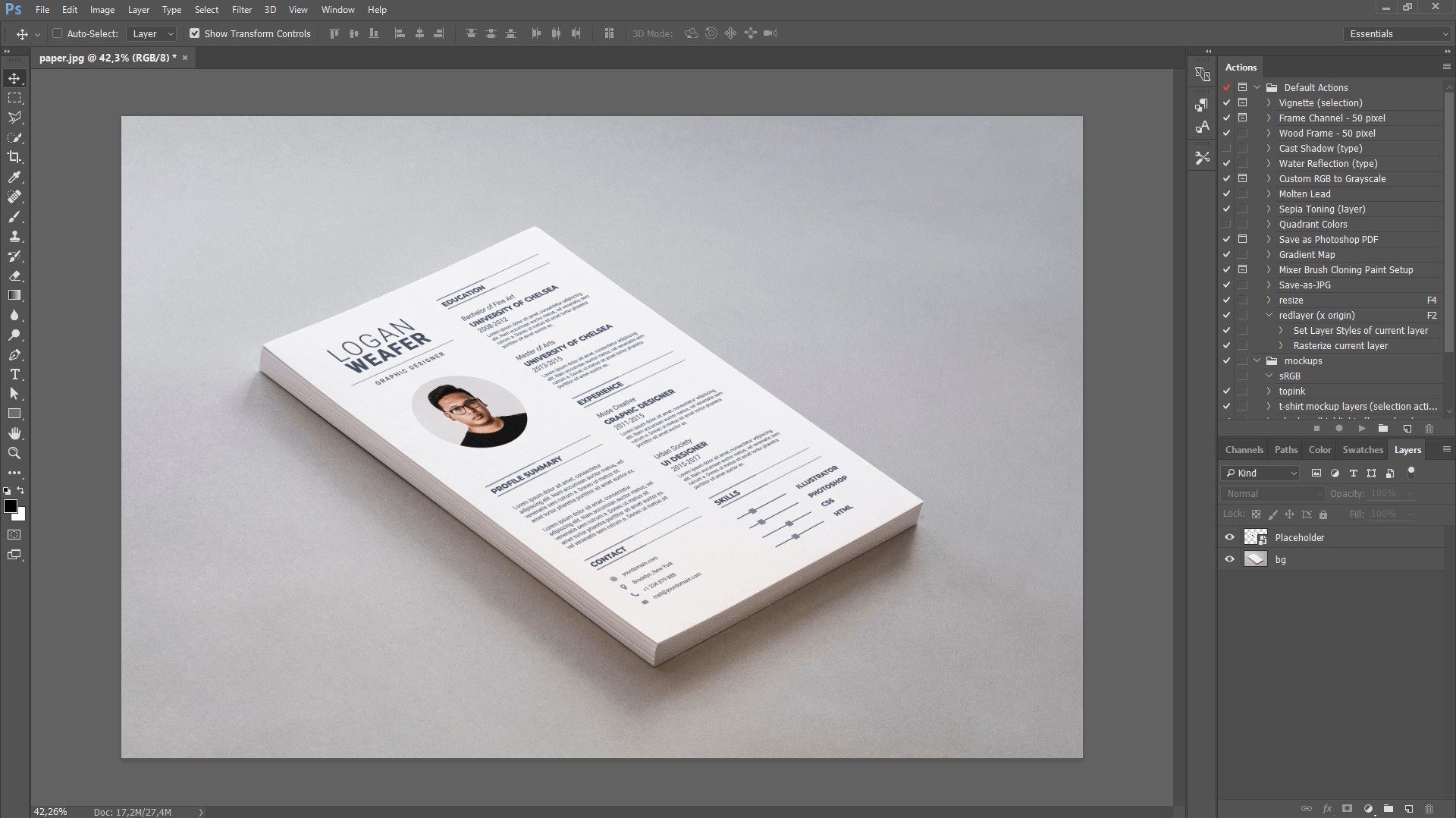 Download How To Make A Mockup In Photoshop Mediamodifier Yellowimages Mockups