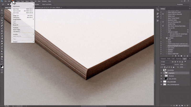 How To Make A Mockup In Photoshop Mediamodifier