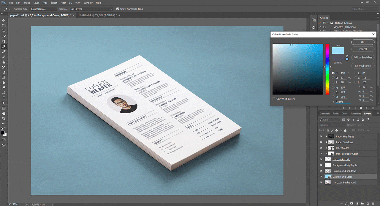 Download How To Make A Mockup In Photoshop Mediamodifier