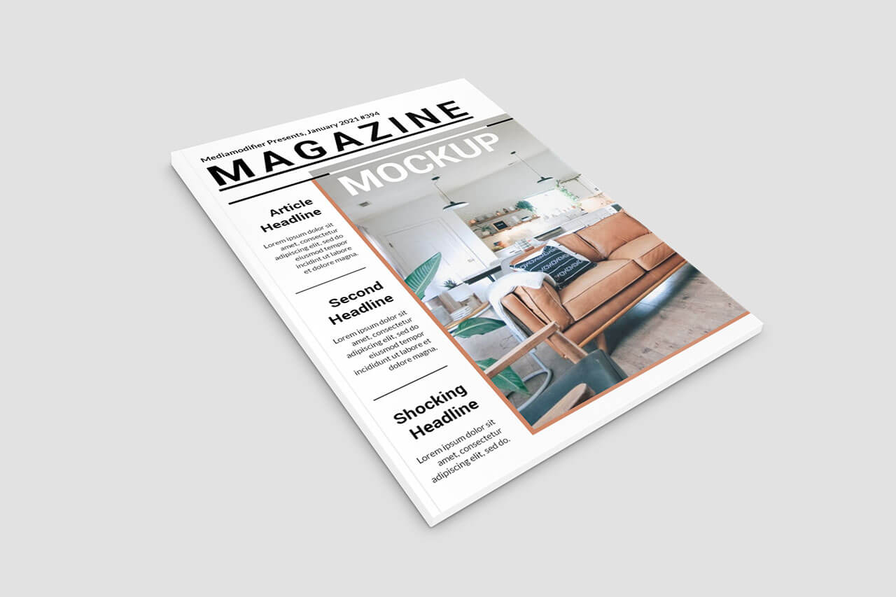 Download 30 Best Magazine Mockups for 2020 | Mediamodifier