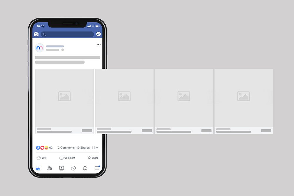 Download Facebook Carousel Ad Mockup Generator Mediamodifier