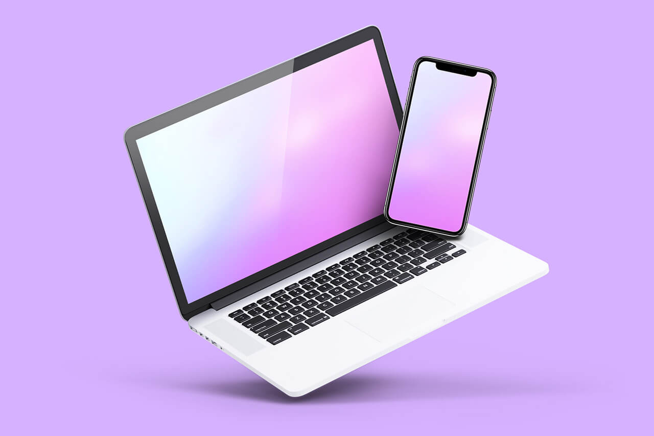 Download 40 Best Macbook Mockup Templates | Mediamodifier