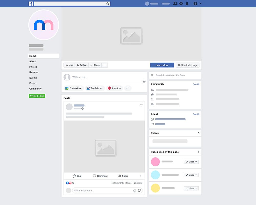 Facebook Page And Profile Cover Mockup Generator Mediamodifier