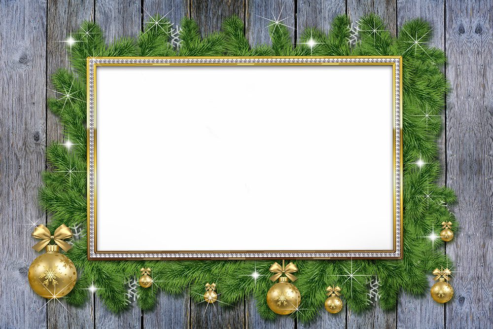 Christmas Frame Image Effect - Mediamodifier