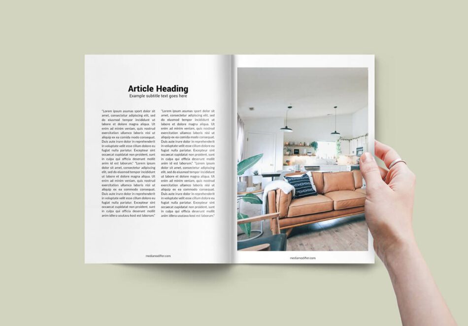 30 Best Magazine Mockup Templates | Mediamodifier