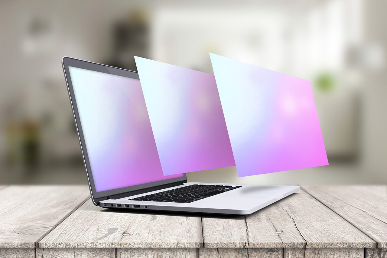 Download 40 Best Macbook Mockup Templates | Mediamodifier