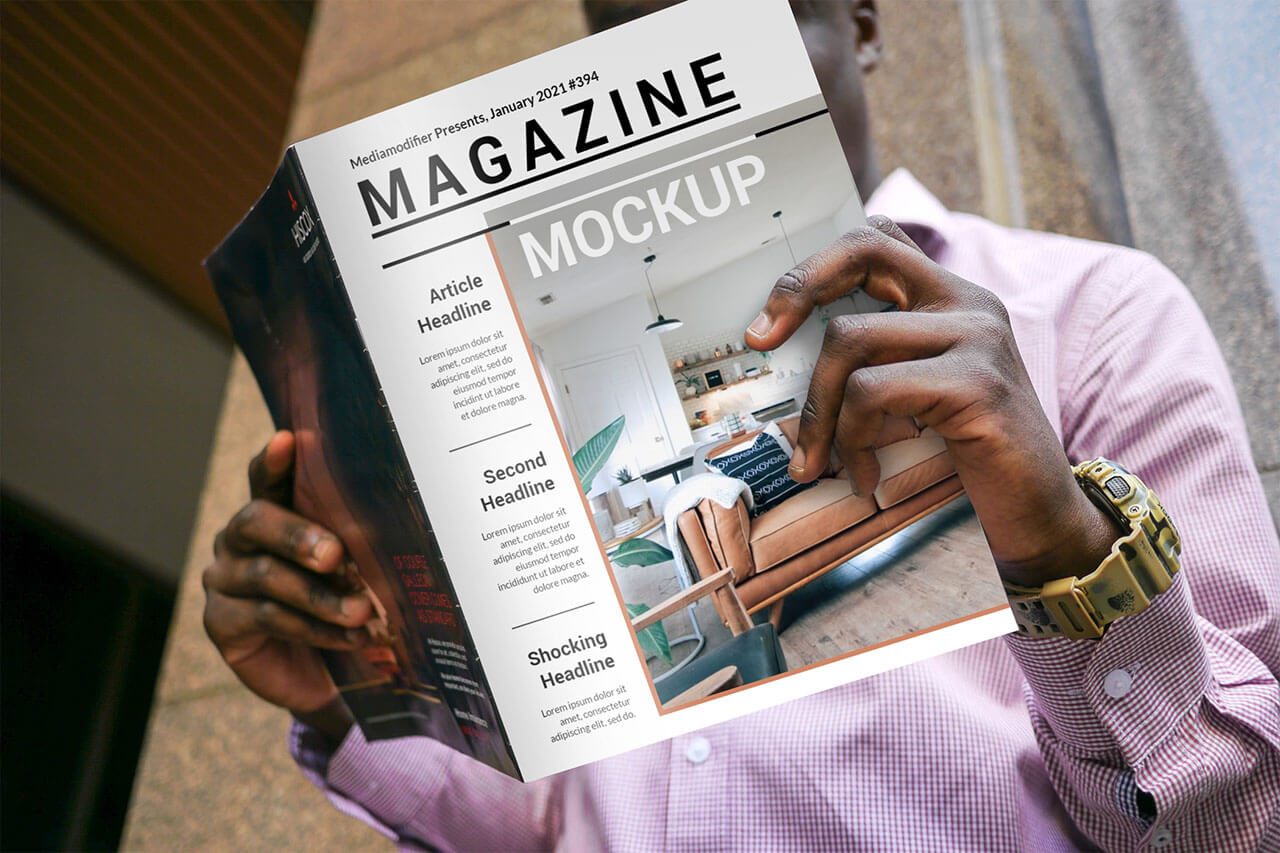 Download 30 Best Magazine Mockups for 2020 | Mediamodifier