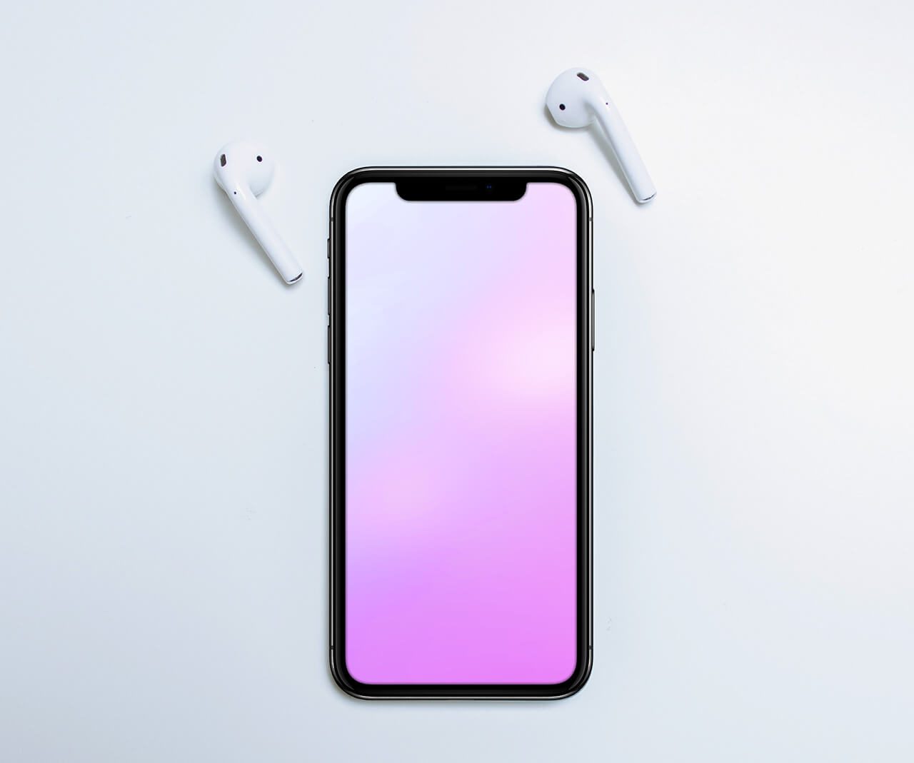 19-music-app-airpods-iphone-mockup-template