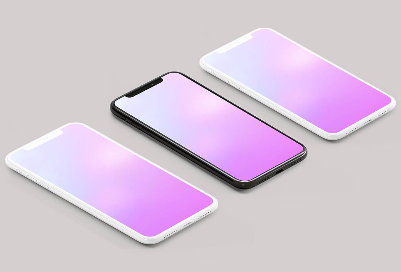 22-iphone-three-views-app-screen-mockup-template