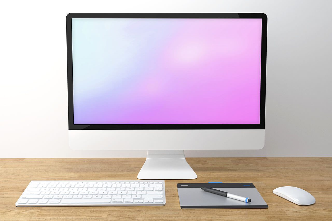 30 Best iMac Mockup Templates | Mediamodifier