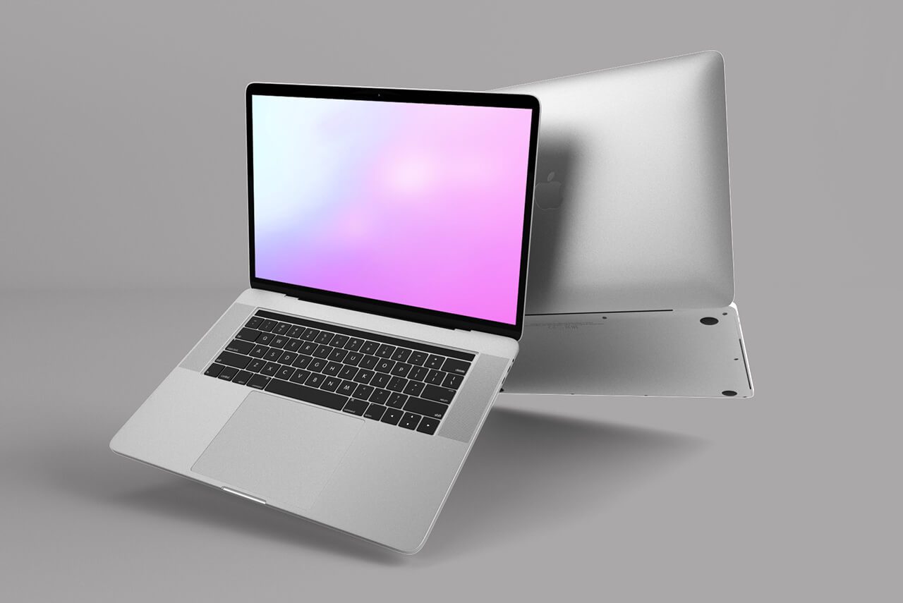 Mockup macbook без фона