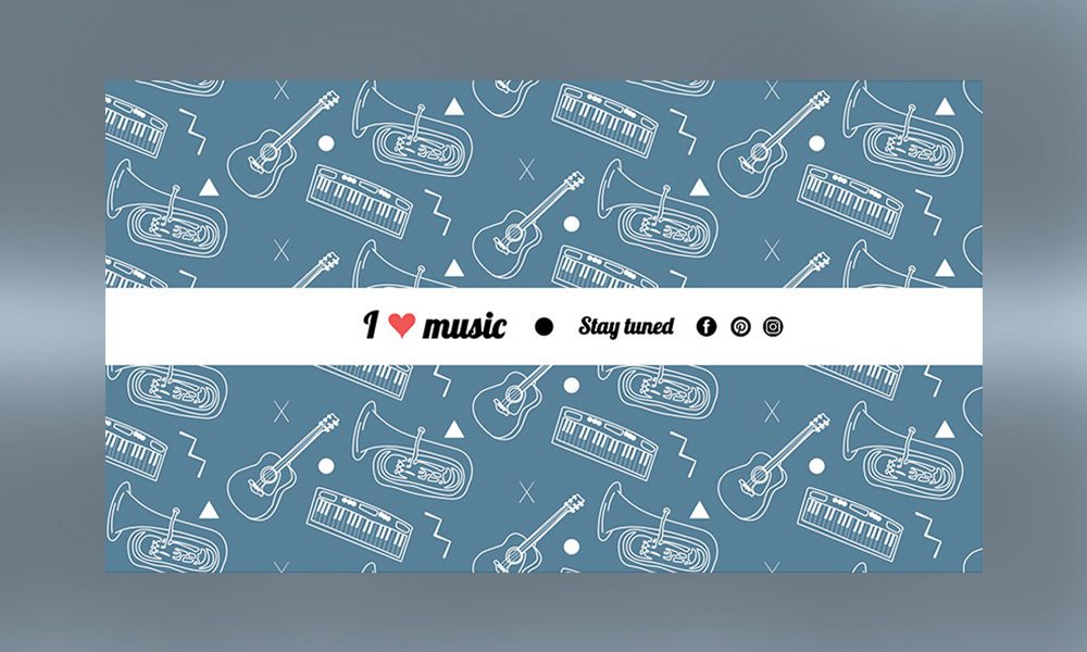 youtube channel art music backgrounds