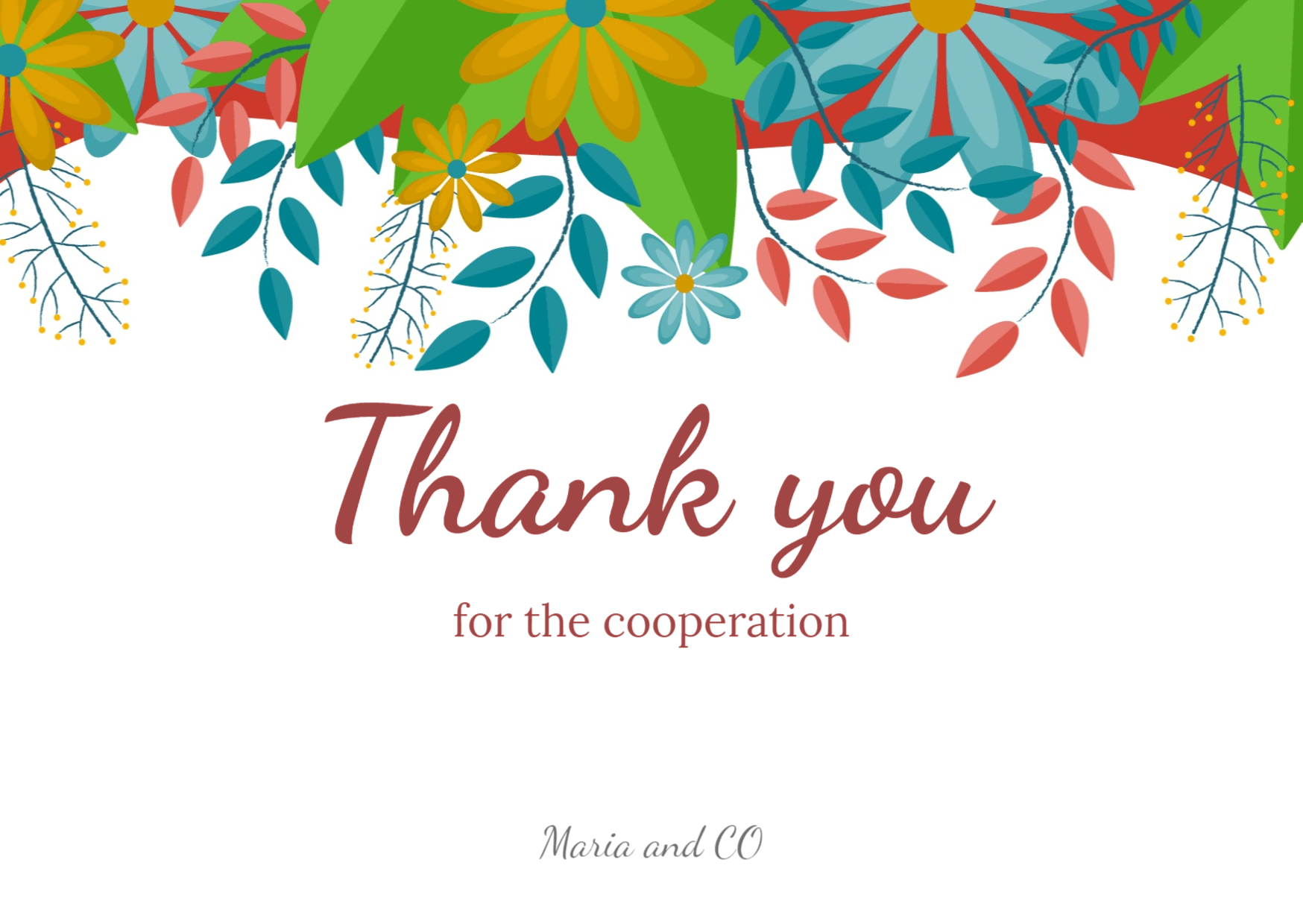 Thank You Design