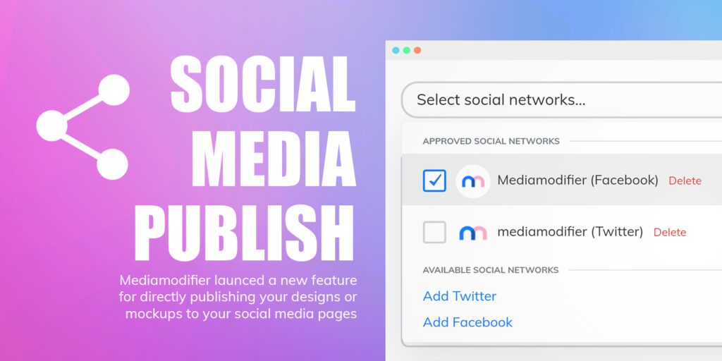 Mediamodifier Launches Social Media Publishing Tool Mediamodifier