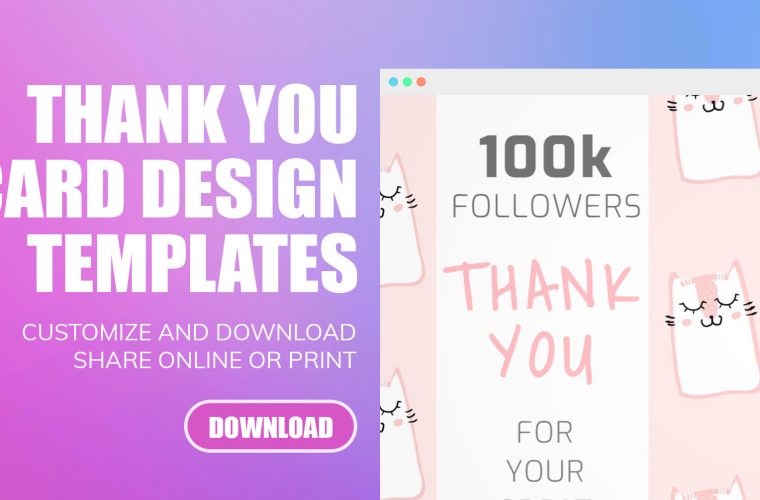 thank you card maker Mediamodifier