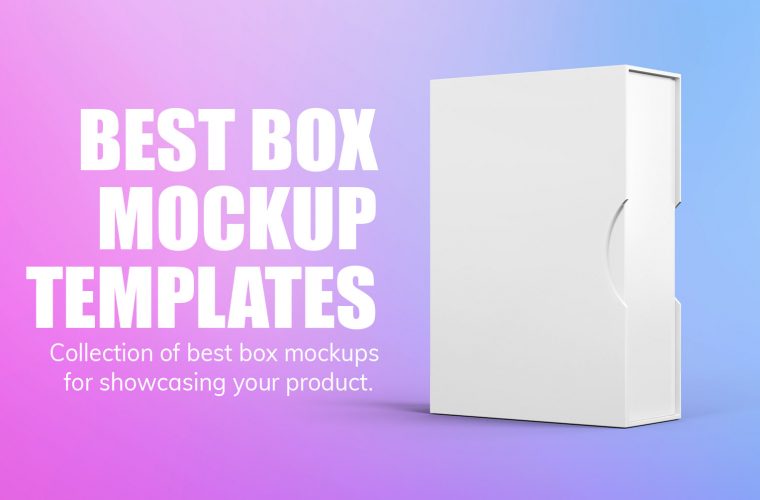 Download Box Mockup Photoshop Mediamodifier PSD Mockup Templates