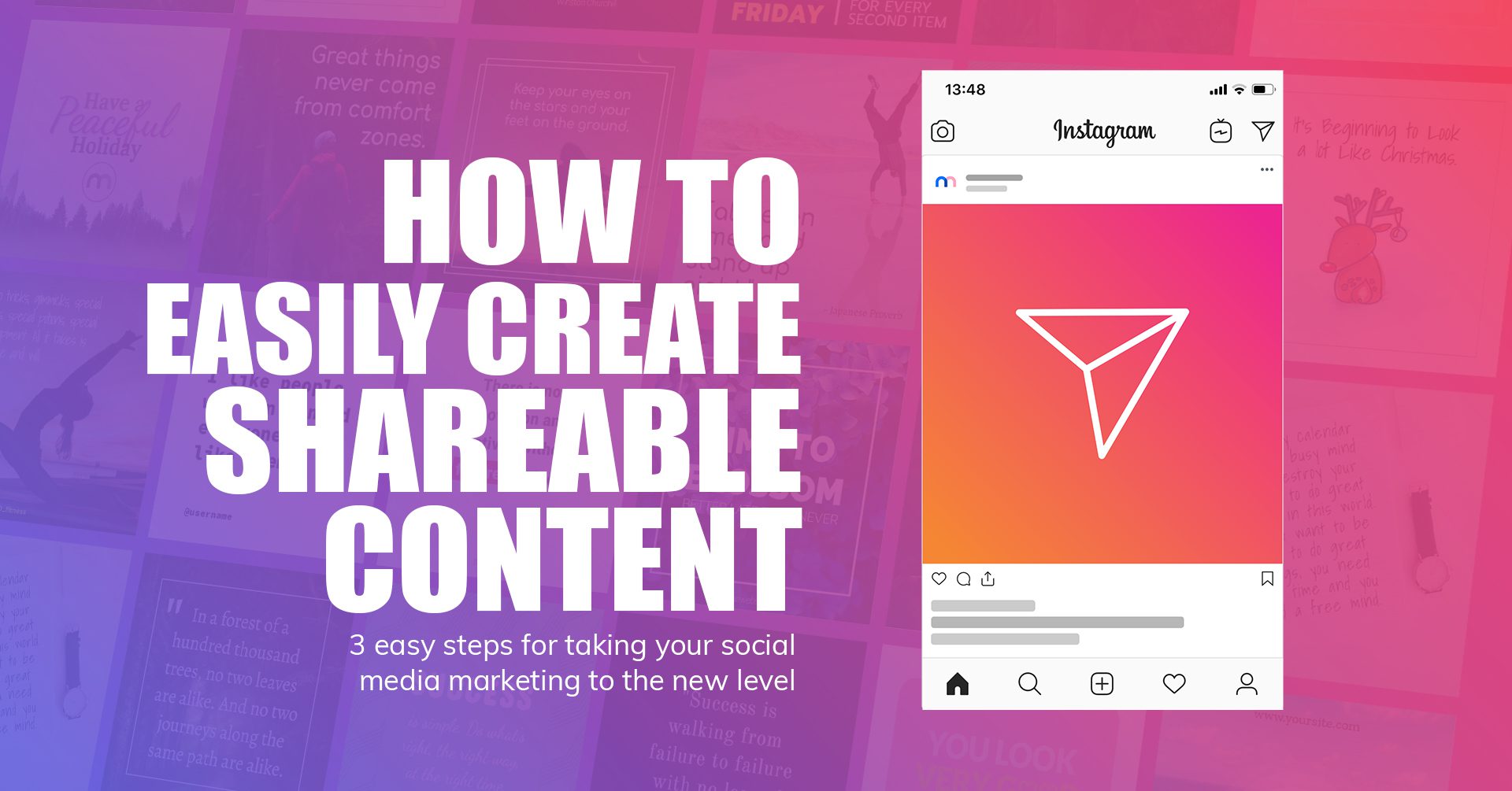 how to make shareable social media content