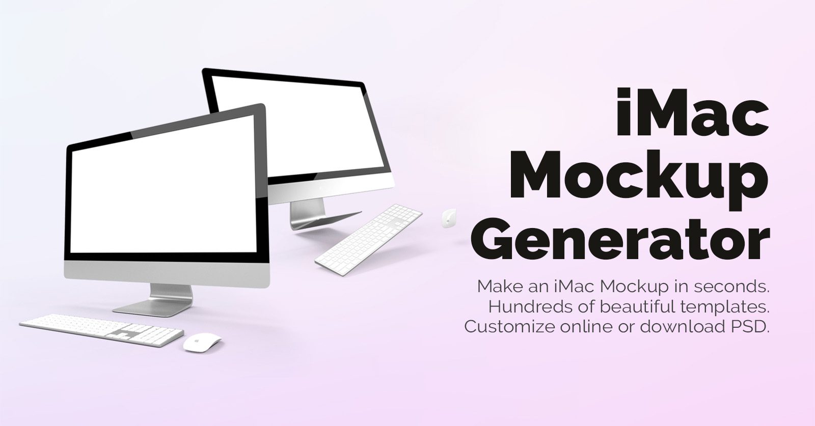 Download Imac Mockup Generator Mediamodifier Mockups