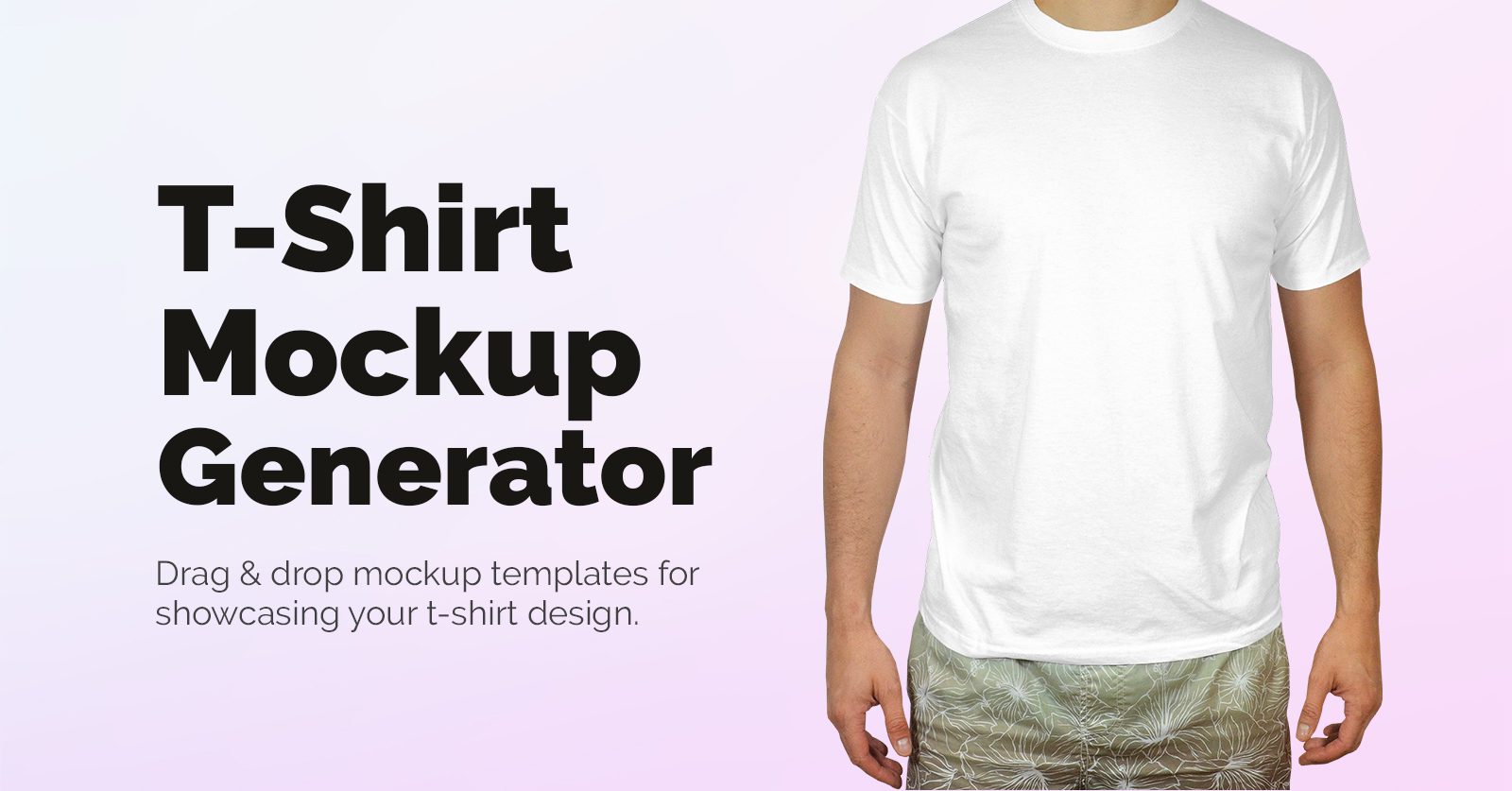 T-Shirt Mockup Generator | Mediamodifier Templates