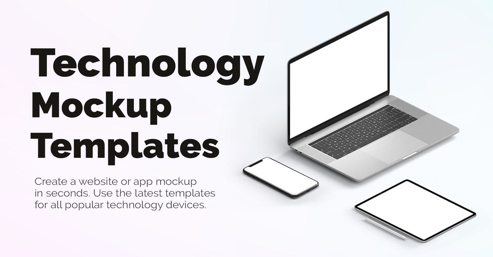 Download Technology Mockups | Online Templates | Mediamodifier