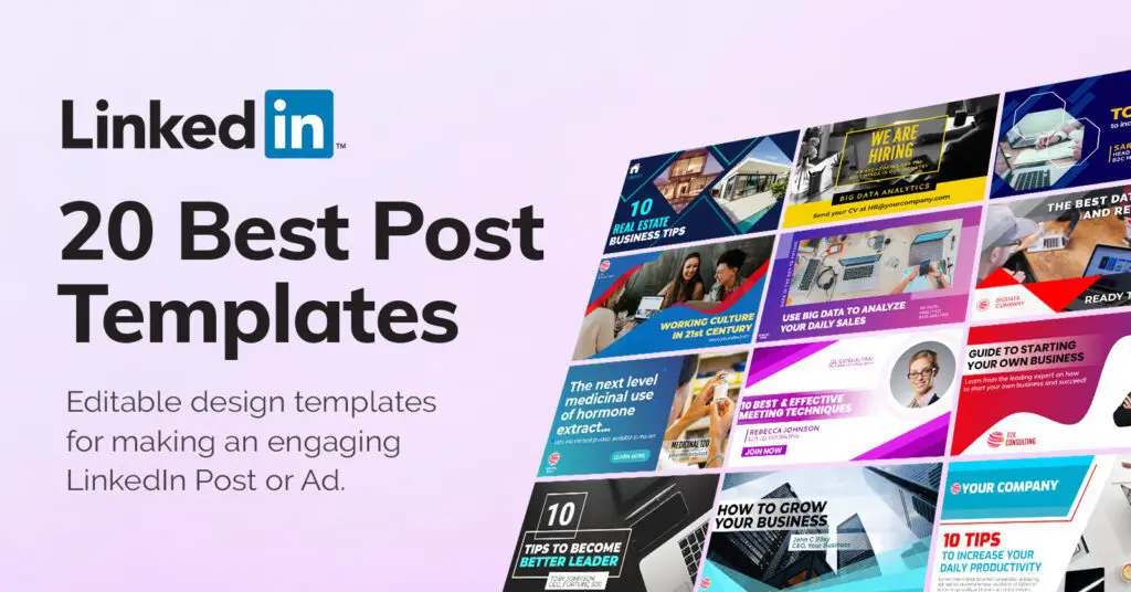 linkedin post template text