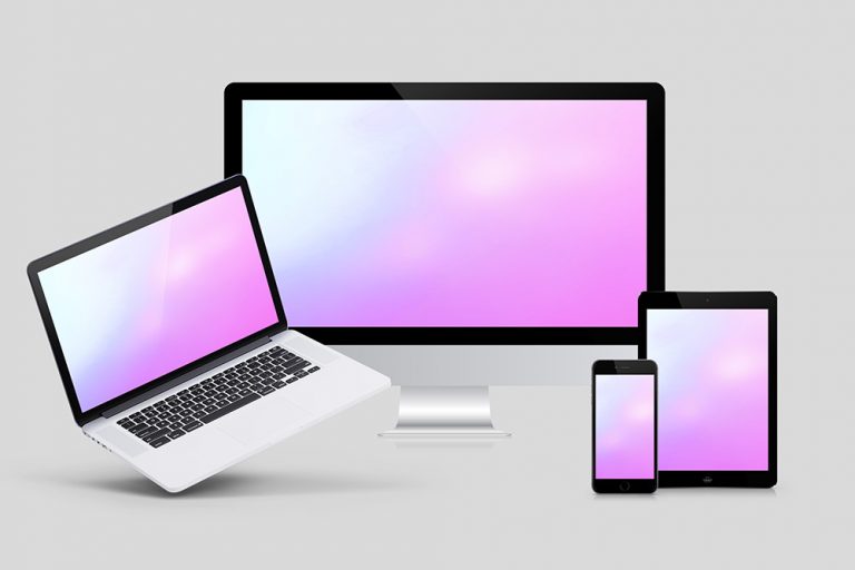 20 Best Multi-Device Website Mockups | Mediamodifier