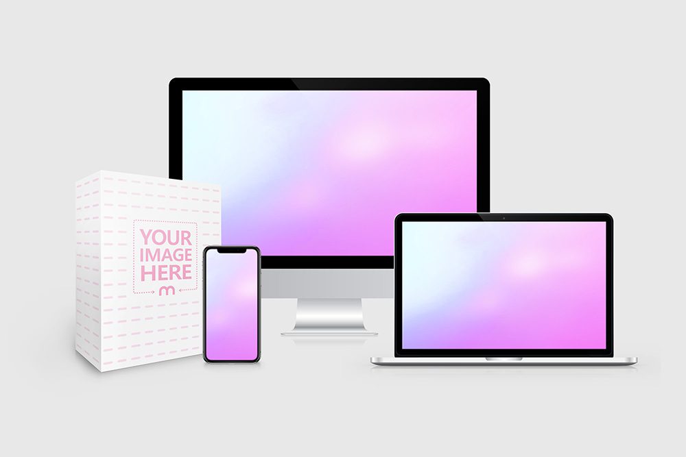 Download 20 Best Multi-Device Website Mockups | Mediamodifier