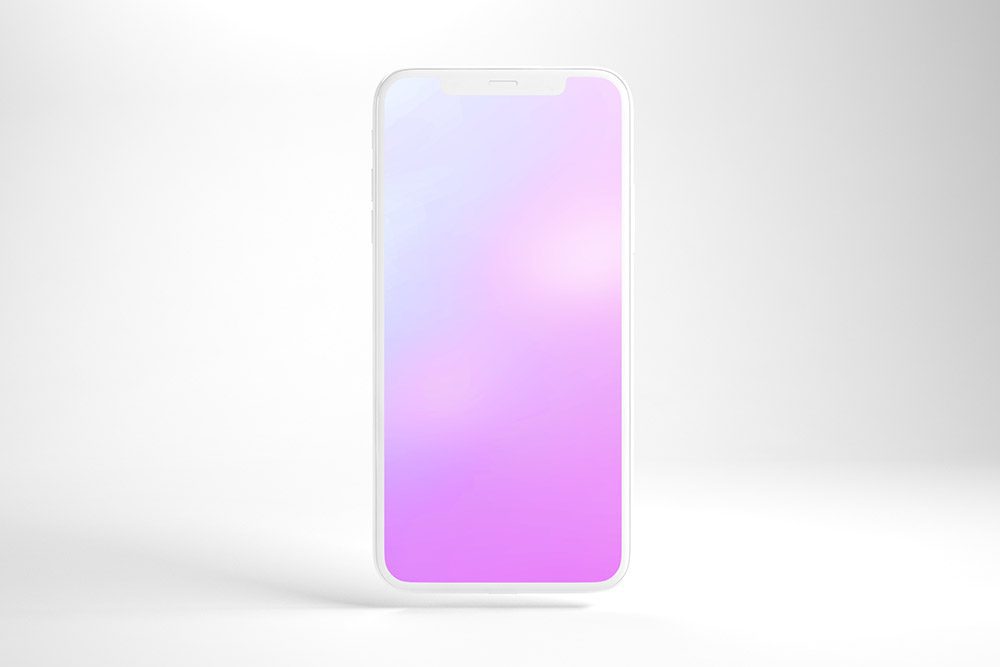 01-front-view-clay-iphone-psd-mockup