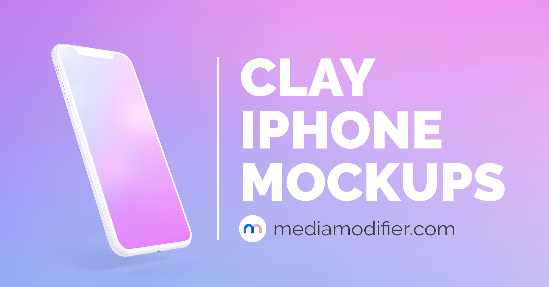 12 Best Clay White Iphone Mockups Mediamodifier