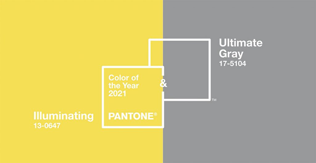 color of the year - gray and yellow