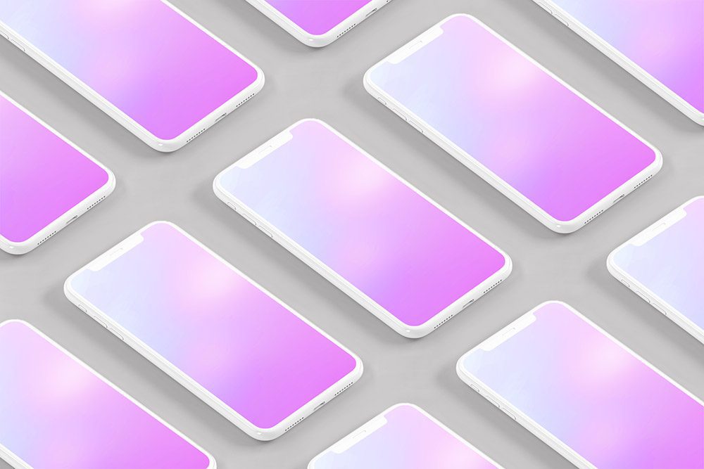 iphone-pattern-3d-many-iphone-screens-mockup