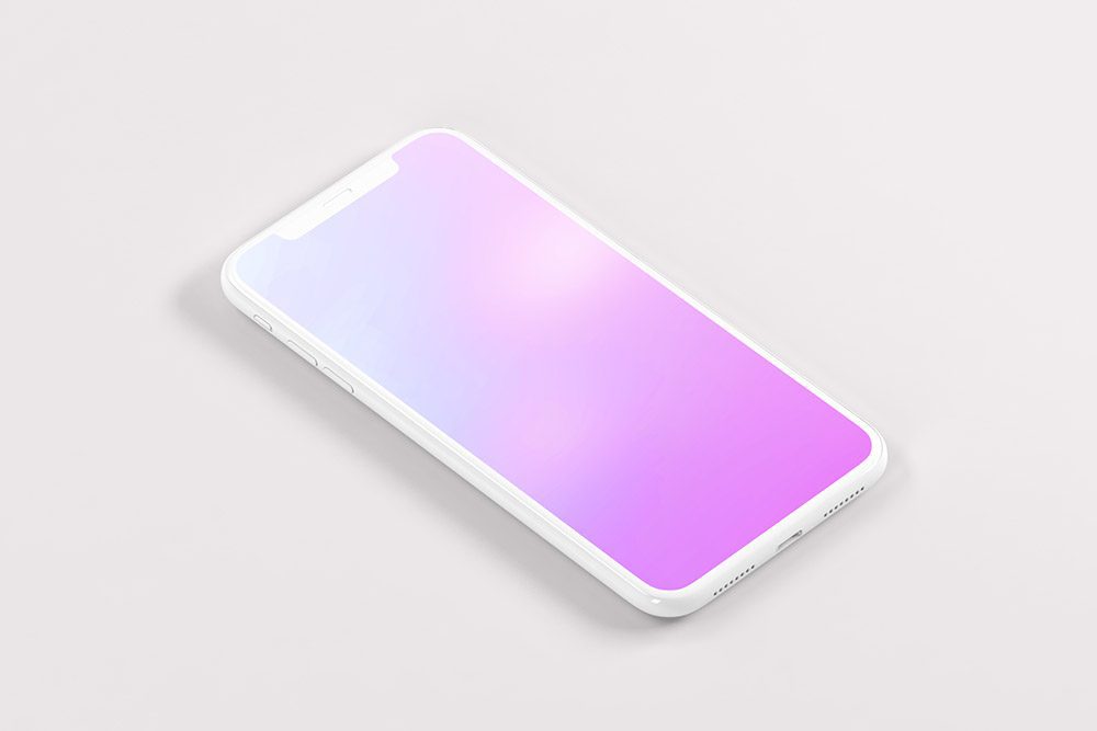 isometric-3d-iphone-white-clay-mockup