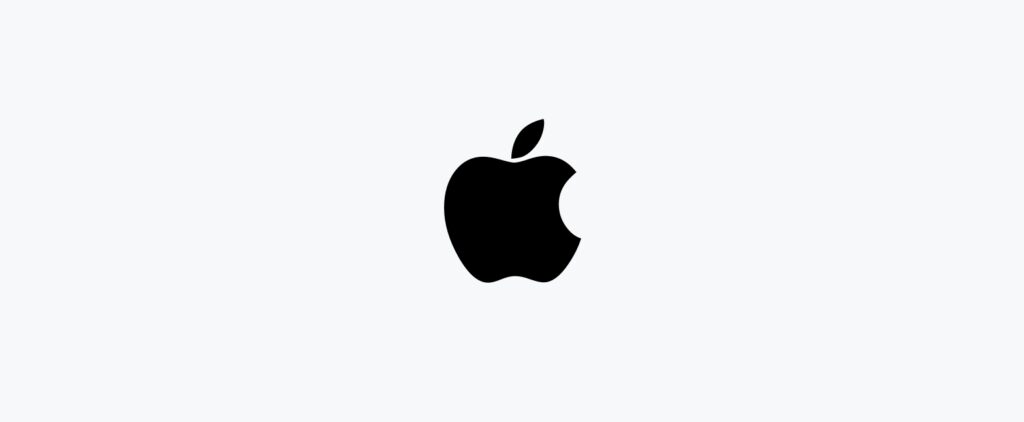 Minimalist logo by Apple