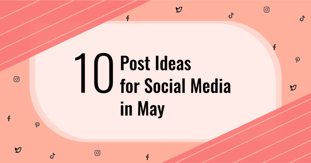 what to post on social media in may cover image