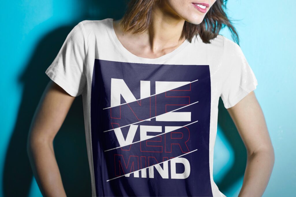 Print-on-demand t-shirt