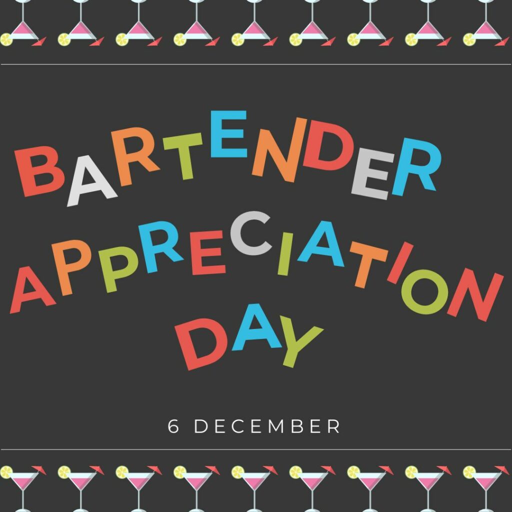 bartender appreciation day template for social media in december