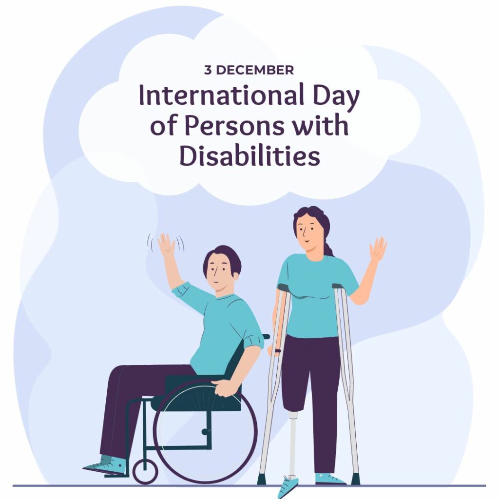 international disabilities day social media template