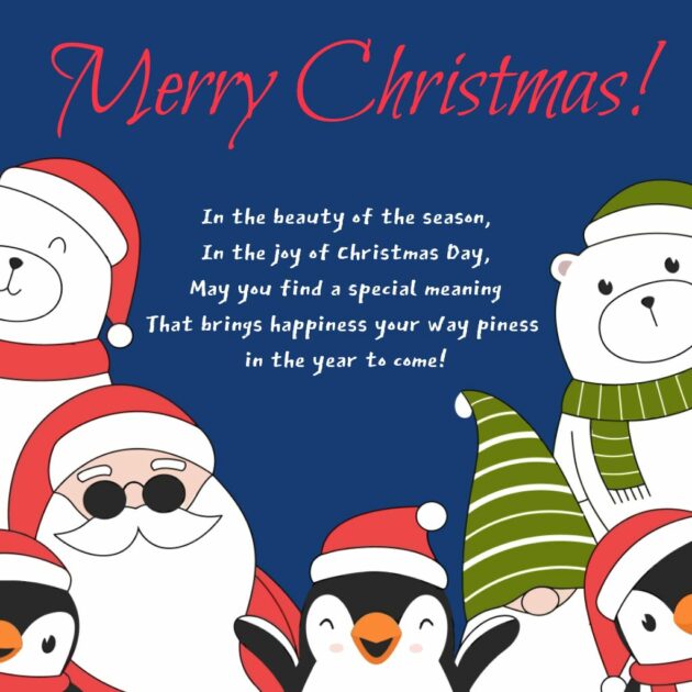 10 Festive Personalizable Christmas Greeting Card Designs | Mediamodifier