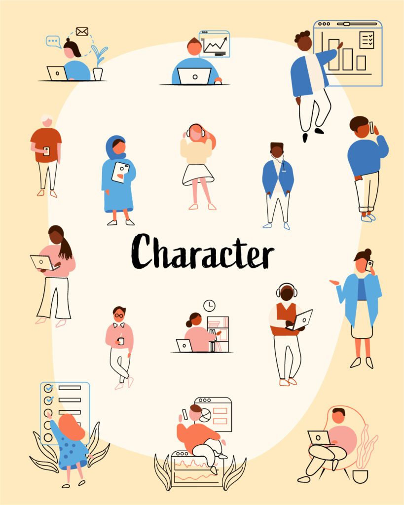 SVG Illustrations characters