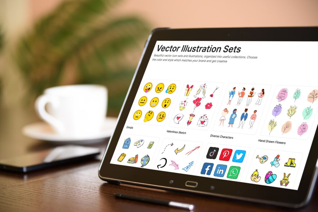 Download SVG Illustration Sets