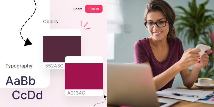 Create and share brand assets online