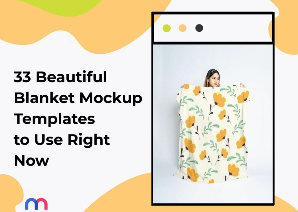 33 Beautiful Blanket Mockup Templates to Use Right Now Mediamodifier