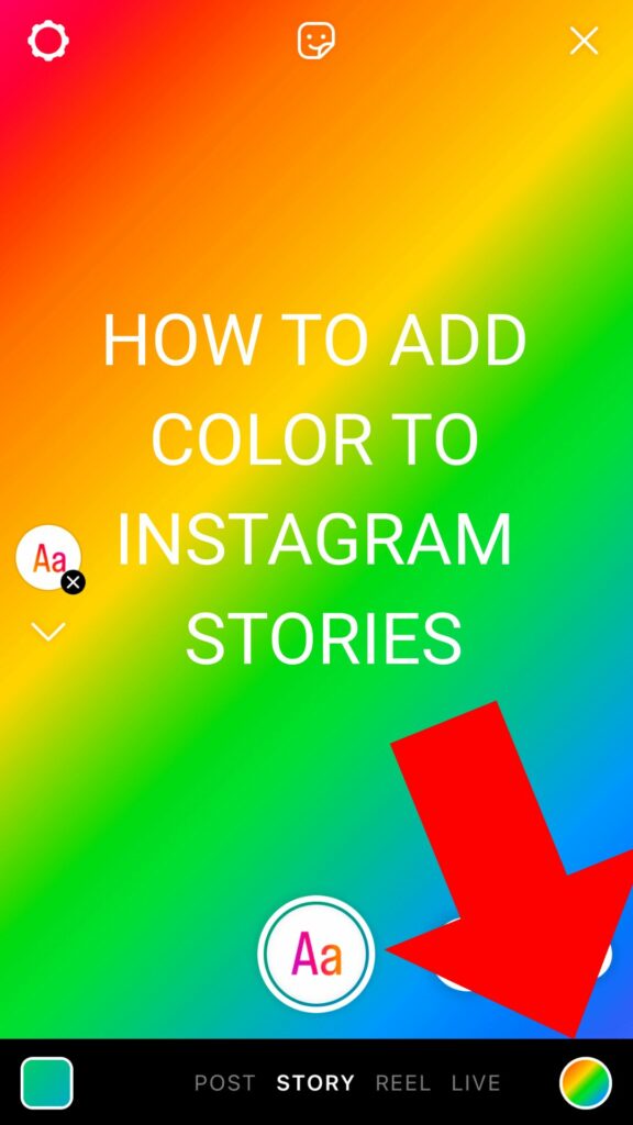 How to Change the Instagram Story Default Background | Mediamodifier