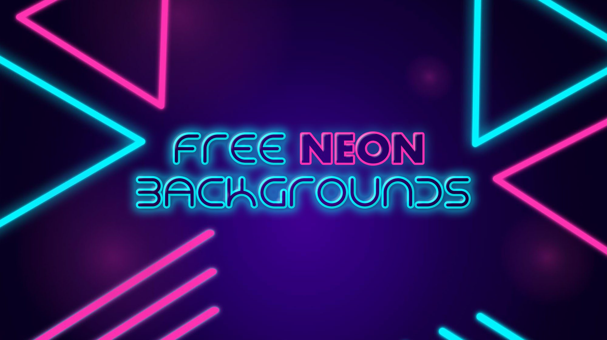 Abstract neon color background, fantastic digital desktop